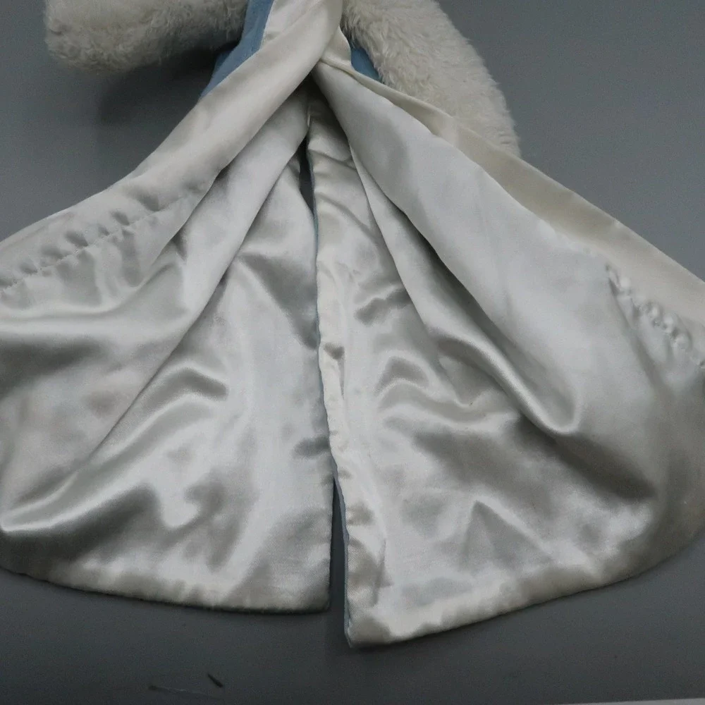 Bunnies By The Bay Best Friend Skipit Dog Lovey Satin Like Trim Security Blanket